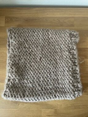 Merona Chunky Knit Scarf in Taupe